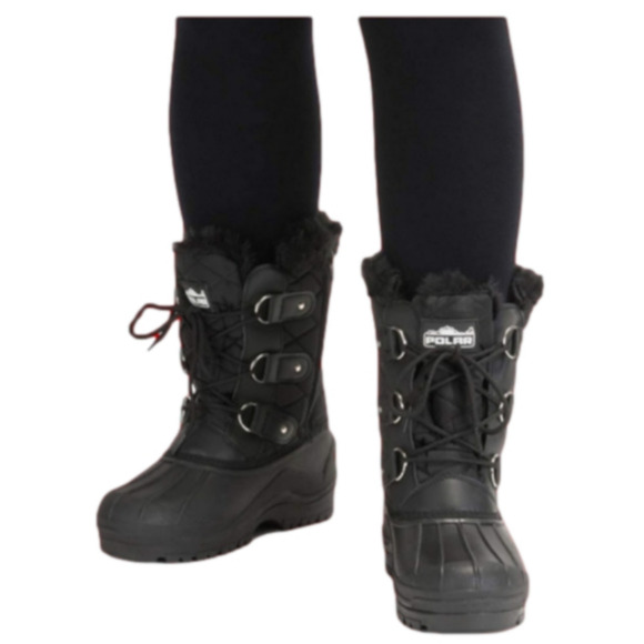 POLAR Womens Mid Calf Mountain Walking Tactical Waterproof 👢 Boots Size 8 NWTag - Picture 1 of 4
